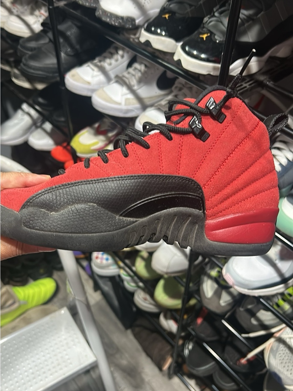 Jordan 12’s reverse flu game